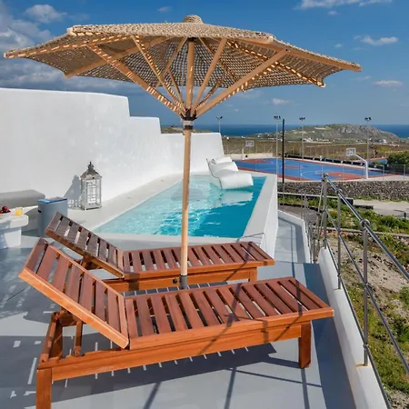 Villa - Sleeps 3 - Private Pool-parking Megalokori